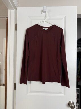 Athleta W Long-sleeve shirt Small